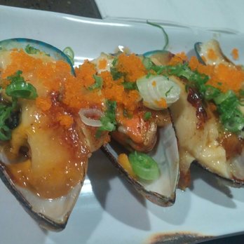 Sushi Asahi - Baked mussels - Sushi Bars Near Me - Riverside, California
