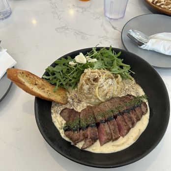 Somethin - Steak Cream Pasta - Korean Near Me - La Mirada, California