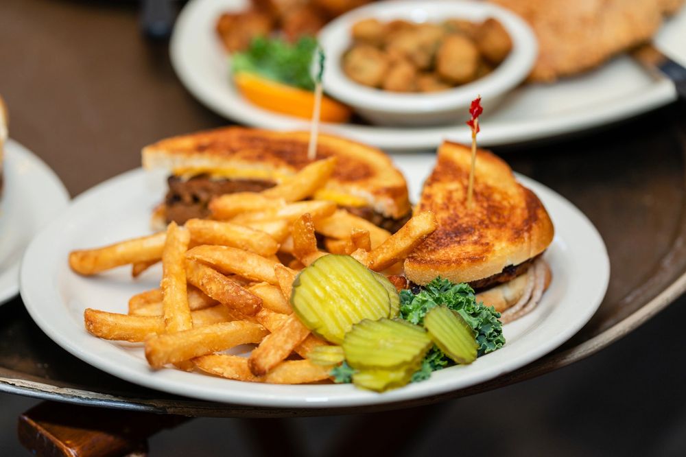 Food from Gingham's Homestyle Restaurant