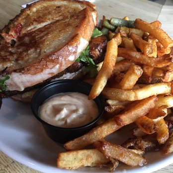 Mikro Depot - Grilled cheese with pork belly - New American Near Me - Hamden, Connecticut Mikro Depot - Grilled cheese with pork belly - New American Near Me - Hamden, Connecticut