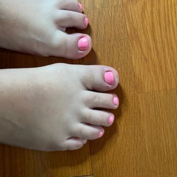 Kouture Nail Bar - The other pinky is painted by the way so it wasn't that my nail is too small or anything - Nail Salons Near Me - Charlotte, North Carolina