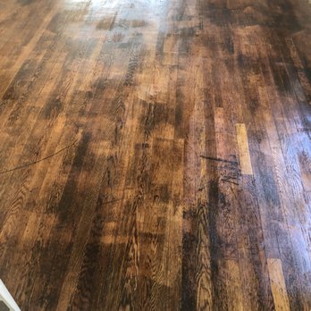 Execu-Care Carpet Cleaning Service - Wood floor after cleaning and polished - Carpet Cleaning Near Me - Garland, Texas
