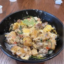 Savory breakfast bowl