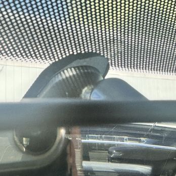 Lynx Auto Glass - Lifting film with uneven cuts - Windshield Installation & Repair Near Me - San Leandro, California