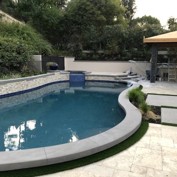Landmark Custom Landscape - Finished pool - Landscaping Near Me - Irvine, California