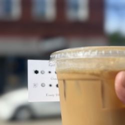 Coffee and punchcard