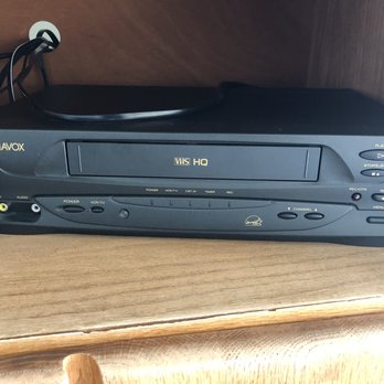 Ocean Terrace Condominiums - What is this? Don't worry, they have a DVD player as well. - Condominiums Near Me - Lincoln City, Oregon