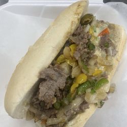 Max Mart - Lunch 1/27/26.  I ordered a Philly, spicy.  Not really a Philly but it was tasty.
