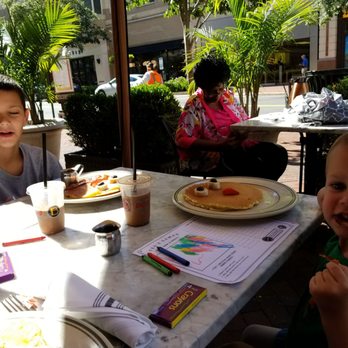 Ted's Bulletin Reston - Patio seating and Mr. Breakfast. - Breakfast & Brunch Near Me - Reston, Virginia Ted's Bulletin Reston - Patio seating and Mr. Breakfast. - Breakfast & Brunch Near Me - Reston, Virginia
