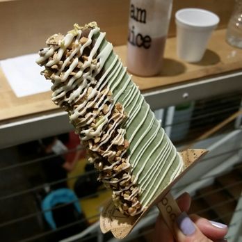 Popbar - Post up on one of the makeshift tables with your bar - Desserts Near Me - Anaheim, California Popbar - Post up on one of the makeshift tables with your bar - Desserts Near Me - Anaheim, California