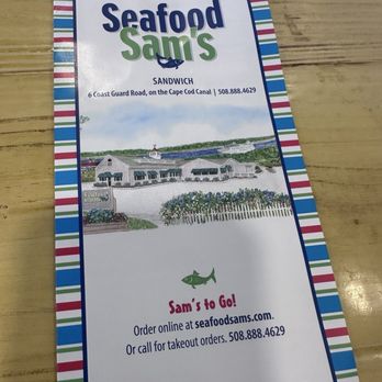Seafood Sam's - Menu - Seafood Near Me - Sandwich, Massachusetts