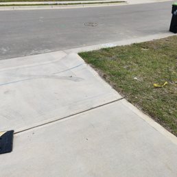 Installed neighbor's line through my yard over my driveway, nothing done for over a month.