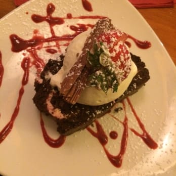 Wolsey's - Black forest roulade looks great but lacking flavour - Gastropubs Near Me - Bangor, NDN