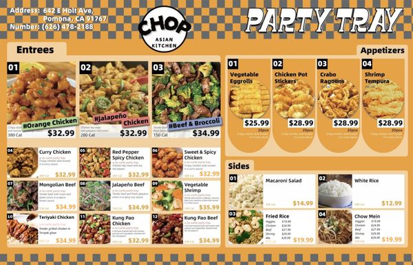Menu photo 4 Chop Asian Kitchen Pomona, CA