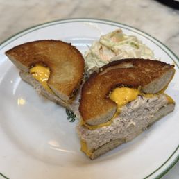 Tuna Melt Sandwich on Everything Bagel Tuna Melt Sandwich on Everything Bagel