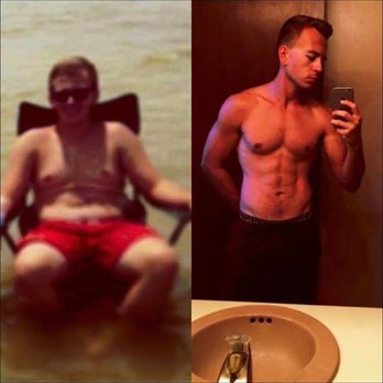 6-Pack By Zack - Matt Doyle, Engineer student from Saint Petersburg, FL 2 year transformation - Trainers Near Me