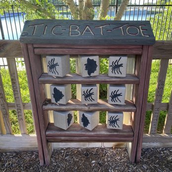 Playground on the Pecos - Tic "Bat" Toe (because the nearby Crosbad Caverns is home to bats). Playground on the Pecos (10/19/2022) - Playgrounds Near Me - Carlsbad, New Mexico
