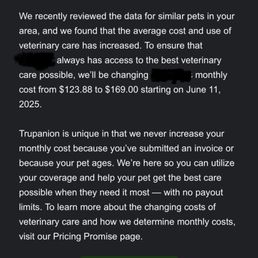 Price hikes.