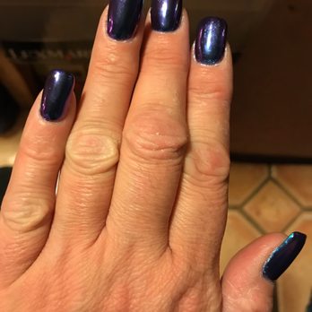 Jenny Nails & Spa - Nails done at Jenny's nail salon chrome rainbow B1  I believe - Nail Salons Near Me - Bear, Delaware