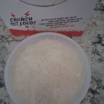 Bonchon Towson - Hyattsville again! The rice is NOT dried out and crunchy and off white like the rice they gave me at Townson - Asian Fusion Near Me - Towson, Maryland Bonchon Towson - Hyattsville again! The rice is NOT dried out and crunchy and off white like the rice they gave me at Townson - Asian Fusion Near Me - Towson, Maryland