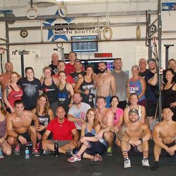 CrossFit North Scottsdale - Battle of the Boxes. We host this a couple times a year between two gyms for fun friendly competition.
