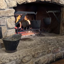 Cracker Barrel Old Country Store - Fall/Winter fires in the hearth.  Amazing!