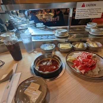 Shabu Shabu - Bar seating, individual pot, conveyor belt for some hot pot stuff - Japanese Near Me - Nashville, Tennessee Shabu Shabu - Bar seating, individual pot, conveyor belt for some hot pot stuff - Japanese Near Me - Nashville, Tennessee
