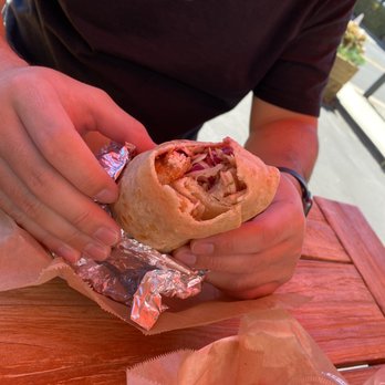 MQ Healthy Food - Fried chicken wrap - New American Near Me - Millbrae, California