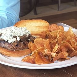 Cascade Roadhouse - Cajun Blue Cheese Burger