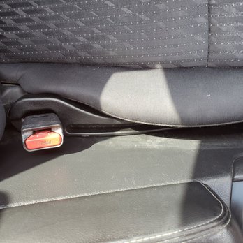 Off The Charts Car Detailing - Seat belt box and in between seats missed - Auto Detailing Near Me Off The Charts Car Detailing - Seat belt box and in between seats missed - Auto Detailing Near Me