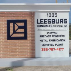 Leesburg Concrete - Entrance to Leesburg Concrete