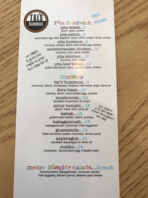 Menu photo 6 Tal's Hummus New Orleans, LA Menu photo 6 Tal's Hummus New Orleans, LA
