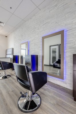 Move-In Ready Suites - We provide beauty professionals of all kinds from hair stylists to cosmetologists with fully-equipped salon rentals to launch independently owned and operated businesses. With affordable rates and no long-term commitments, we give you the freedom to build a personal brand in your own private studio.