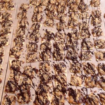 Pretzel Stop - "Mikey" Cookies ...The Best Part of the Crumb Cake on a Cracker Base with Chocolate as the "Glue" and a Chocolate Drizzle!! - Pretzels Near Me - Rockville Centre, New York Pretzel Stop - "Mikey" Cookies ...The Best Part of the Crumb Cake on a Cracker Base with Chocolate as the "Glue" and a Chocolate Drizzle!! - Pretzels Near Me - Rockville Centre, New York