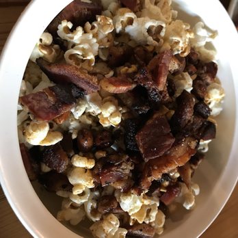 Kitchen Table - Snack mix - popcorn, bacon, candied peanuts - New American Near Me - Omaha, Nebraska