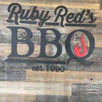 Ruby Red's BBQ - Inside of the Restaurant - Barbeque Near Me - La Habra, California