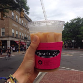 Diesel Cafe - Spiced iced coffee (iced coffee + chai + soy milk) - Coffee & Tea Near Me - Somerville, Massachusetts Diesel Cafe - Spiced iced coffee (iced coffee + chai + soy milk) - Coffee & Tea Near Me - Somerville, Massachusetts
