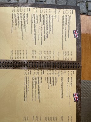 Menu photo 1 Pivnice Na Ovocnem Trhu Prague, PR Menu photo 1 Pivnice Na Ovocnem Trhu Prague, PR