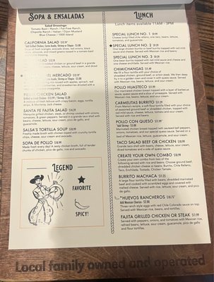 Menu photo 3 Salsas Mexican Grille Charlotte, NC Menu photo 3 Salsas Mexican Grille Charlotte, NC