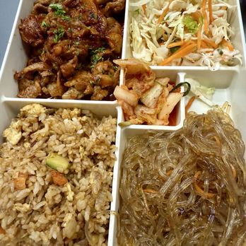 Kochu - Spicy pork box (was not particularly spicy) - Korean Near Me - Austin, Texas