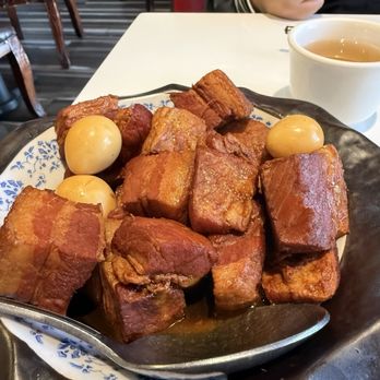 Shanghai Bun Dynasty - Braised Pork Belly Egg - Shanghainese Near Me - Cupertino, California Shanghai Bun Dynasty - Braised Pork Belly Egg - Shanghainese Near Me - Cupertino, California