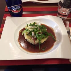 Le Bouchon Catalan - Joue de bœuf avec purée de pomme de terre.