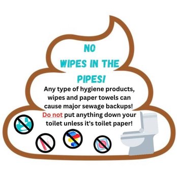 Larry's Plumbing - We can never share this enough!! Even if it claims to be "flushable"!!   #toiletpaper #flushable #larrysplumbingllc #smallbusiness - Plumbing Near Me - Hayes, Virginia