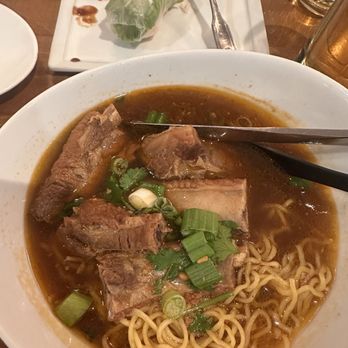 S T Noodle Bar - Short rib ramen - Thai Near Me - Long Beach, California