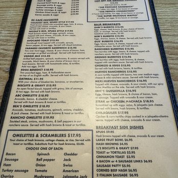 SC Cafe - Menu - American Near Me - San Clemente, California SC Cafe - Menu - American Near Me - San Clemente, California