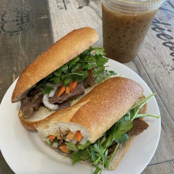 Pho Banh Mi - Lemongrass beef banh mi, Vietnamese iced coffee - Vietnamese Near Me - San Jose, California Pho Banh Mi - Lemongrass beef banh mi, Vietnamese iced coffee - Vietnamese Near Me - San Jose, California