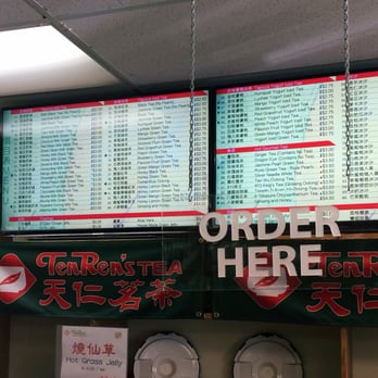 Ten Ren Tea - Ten Ren's menu - Bubble Tea Near Me - Cupertino, California Ten Ren Tea - Ten Ren's menu - Bubble Tea Near Me - Cupertino, California