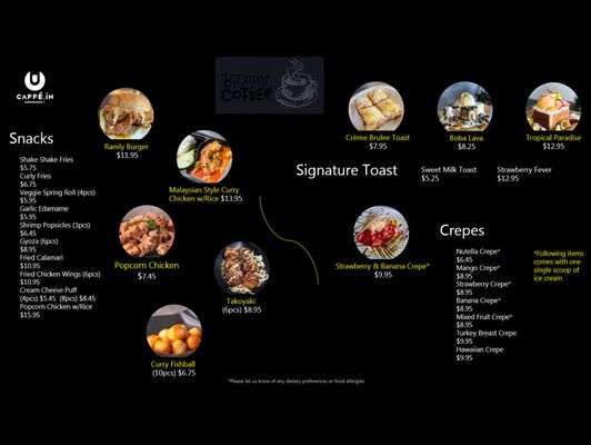 Menu photo 8 CAFFE:iN - Santa Clara Santa Clara, CA Menu photo 8 CAFFE:iN - Santa Clara Santa Clara, CA