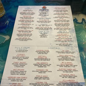 Foobar'd Bar & Grille - Menu - Tiki Bars Near Me - Anderson, South Carolina Foobar'd Bar & Grille - Menu - Tiki Bars Near Me - Anderson, South Carolina