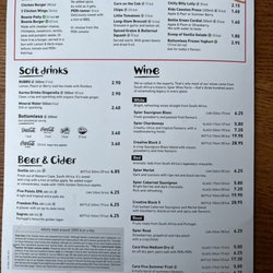 Nando's - Menu